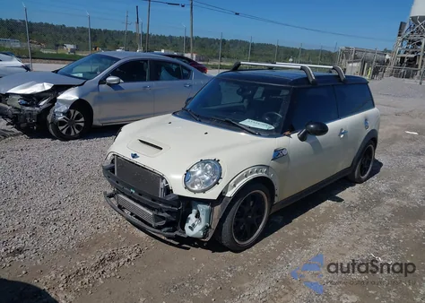 2012 Mini Cooper S Clubman z USA, uszkodzony, nr VIN WMWZG3C50CTY32398